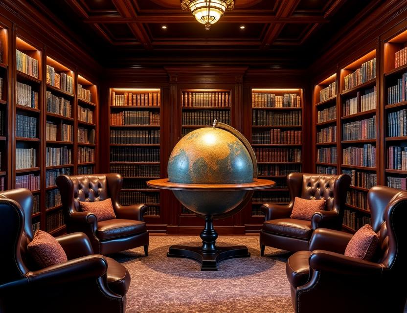 Zentrale Bibliothek mit Panoramablick